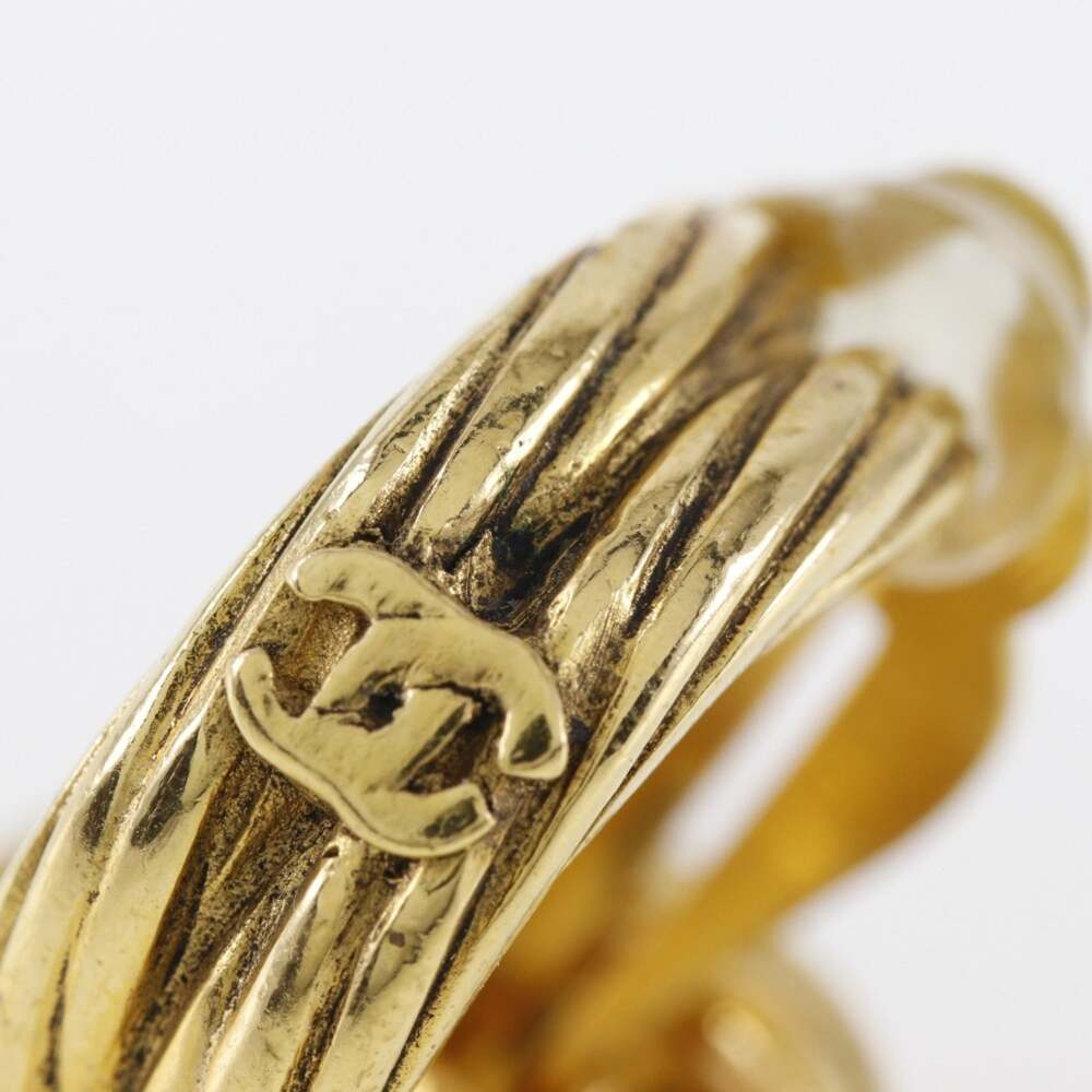 Chanel Clip-On Earrings Gold- #228764C72B - Picture 5 of 9